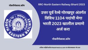 RRC-North Eastern Railway Bharti 2023