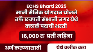 ECHS Bharti 2025